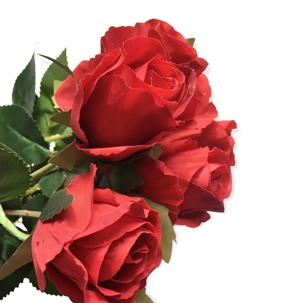 🔃Artificial Red Roses - Picture 3 of 4